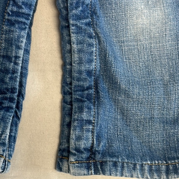 GAP Blue Denim Jeans Classic Style lined with pink jersey cotton - Picture 3 of 5